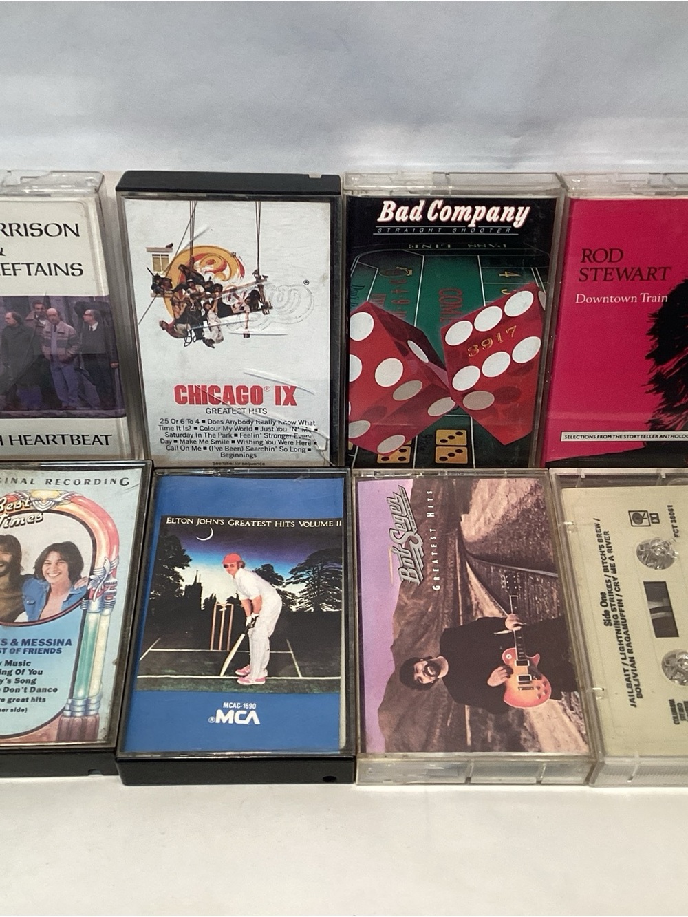 Rock Lot Chicago Bad Company Aerosmith Van Morrison Rod Stewart Elton John L & M